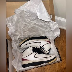 Jordan 2 Retro Varsity Red 2010 size 6Y 23 Chicago bulls
